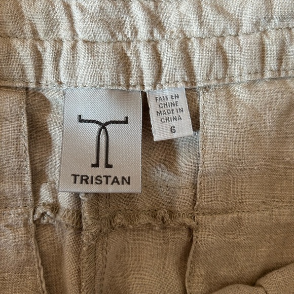 Tristan 100% Linen Bermuda shorts - Picture 2 of 11